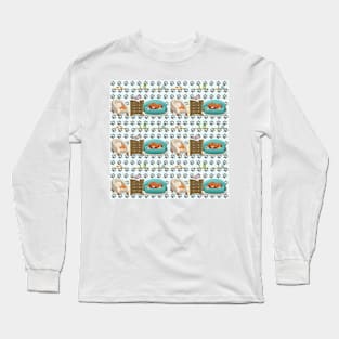 cats in room Long Sleeve T-Shirt